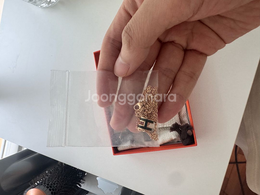 에르메스 팝아슈 로즈골드 블랙(누아)--0