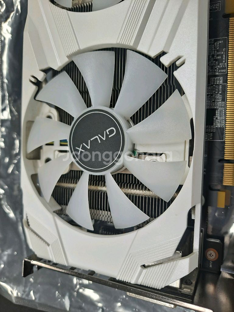 갤럭시 GTX1060 6G 개간지 화이트 그래픽카드--1