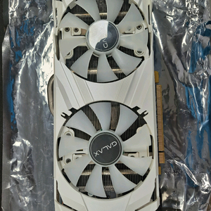 갤럭시 GTX1060 6G 개간지 화이트 그래픽카드