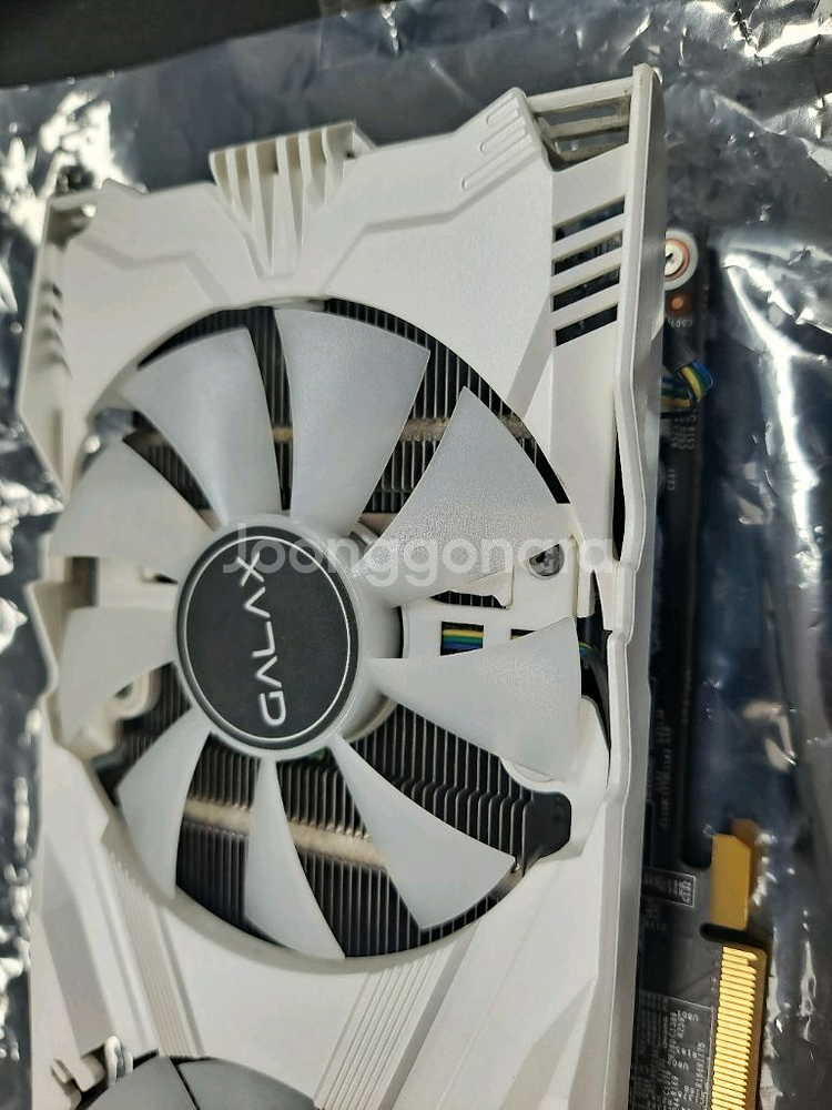갤럭시 GTX1060 6G 개간지 화이트 그래픽카드--2