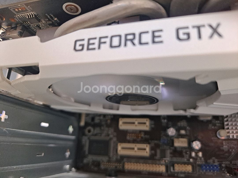 갤럭시 GTX1060 6G 개간지 화이트 그래픽카드--7