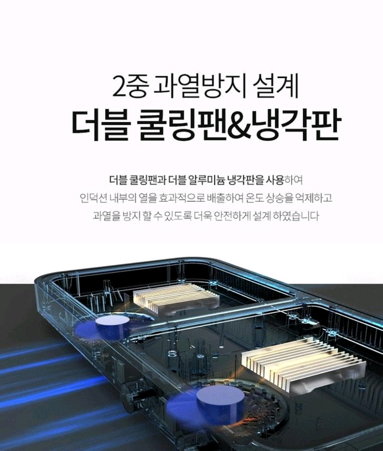swiss military인덕션2구+와이드그릴팬[미사용--4