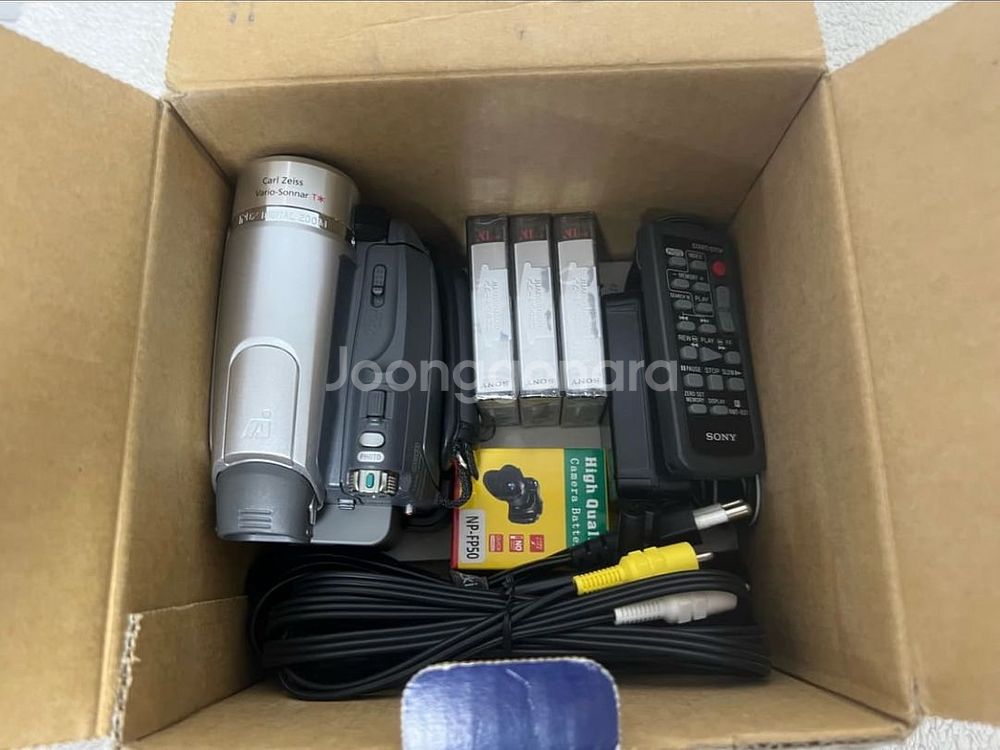 SONY DCR-HC96 핸디캠 캠코더 y2k 메모리녹--0