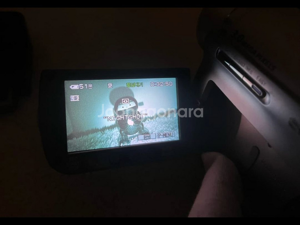 SONY DCR-HC96 핸디캠 캠코더 y2k 메모리녹--3