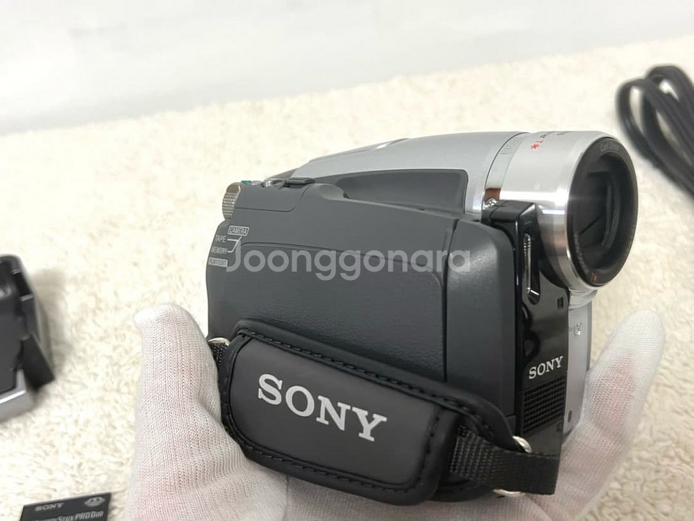 SONY DCR-HC96 핸디캠 캠코더 y2k 메모리녹--7