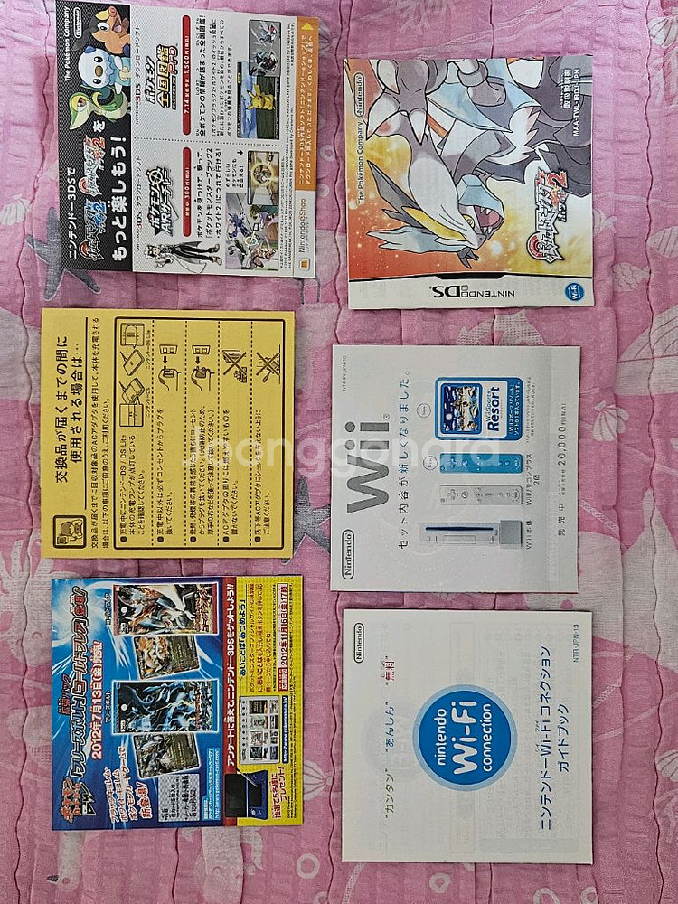 포켓몬스터 ds 화이트 1 2 + 문--3