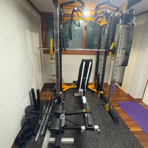 부산 동화 스포츠 듀얼 풀리 스미스머신 홈짐 정리합니다