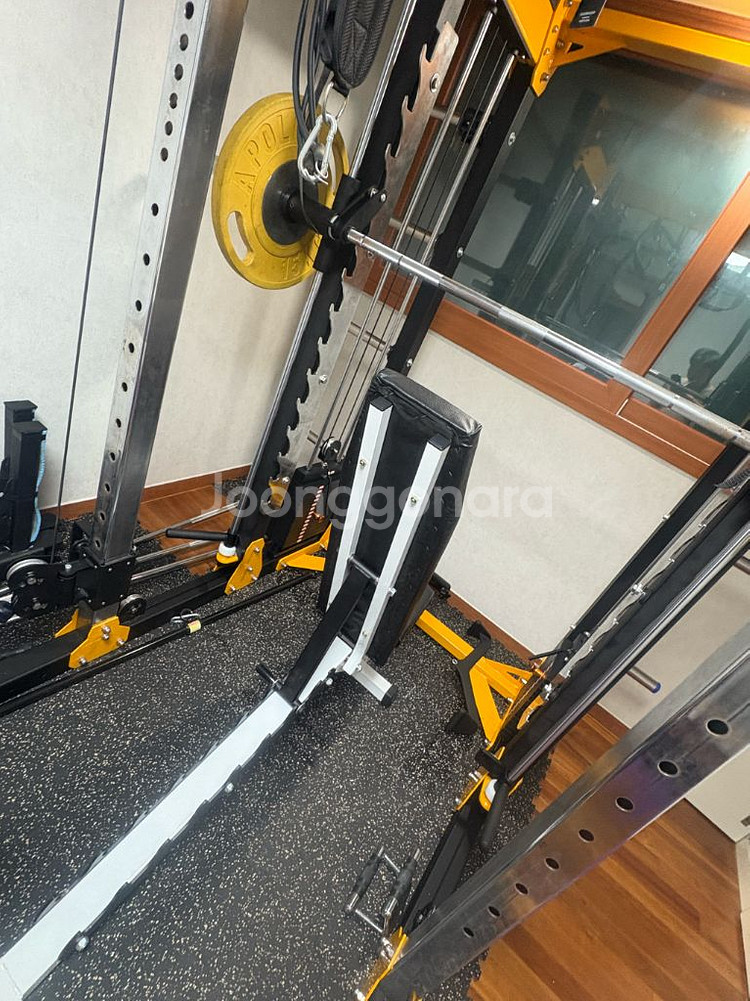 부산 동화 스포츠 듀얼 풀리 스미스머신 홈짐 정리합니다--3