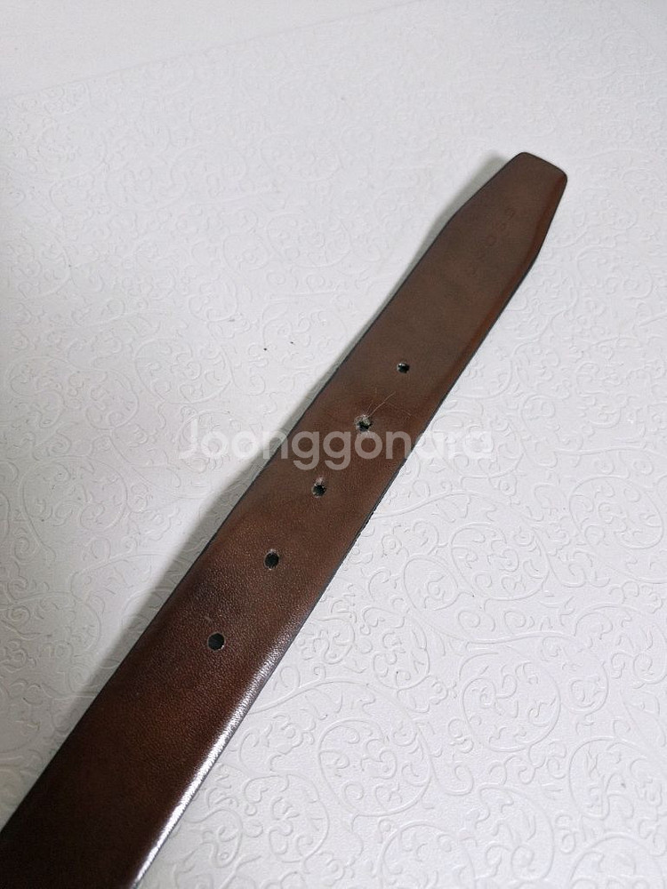 CROSS 양면 가죽벨트 정품--7