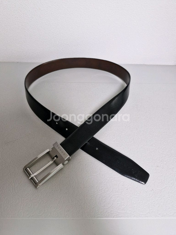 CROSS 양면 가죽벨트 정품--8