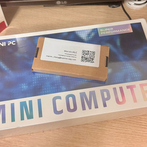 부산) 미개봉 고성능 미니pc + 추가 16g 램