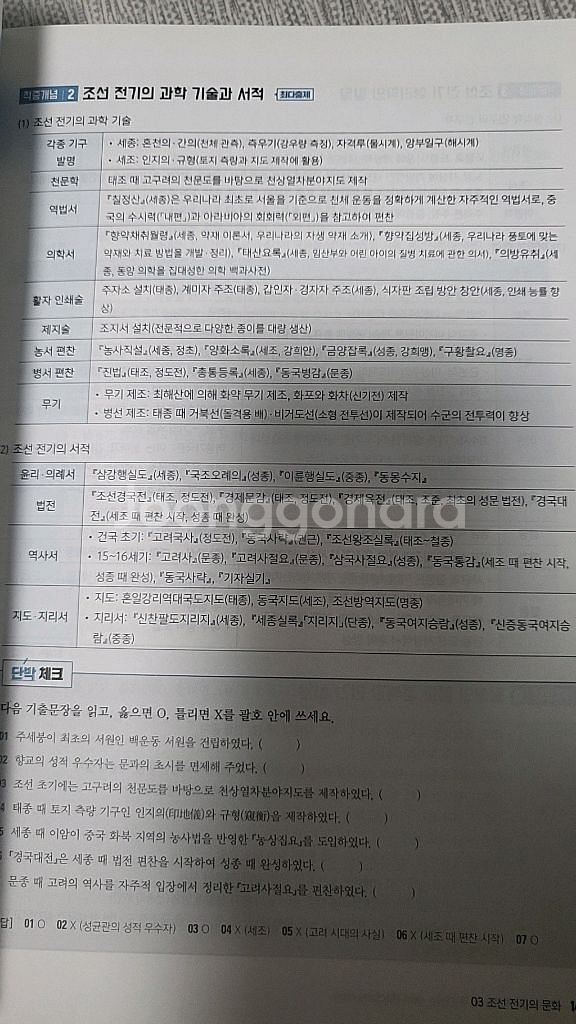 해커스 한국사 단원별 적중600제--2
