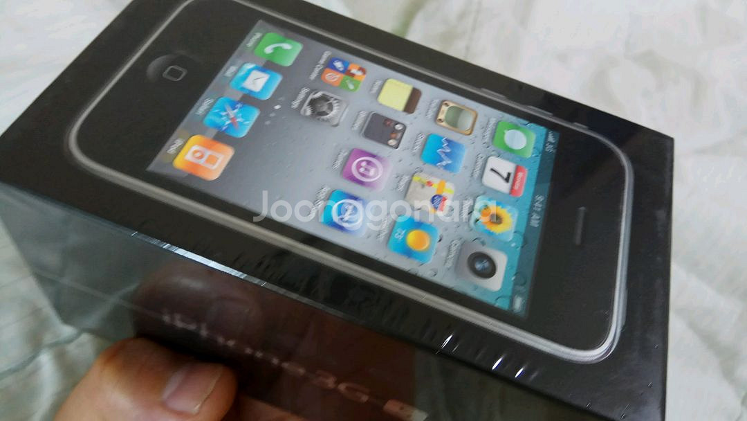 미개봉) 아이폰 3GS 블랙 8G--2