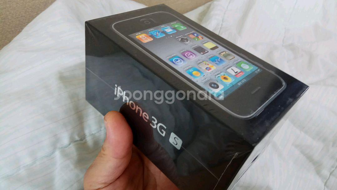 미개봉) 아이폰 3GS 블랙 8G--1