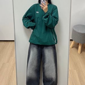 요넥스 딥그린 바람막이 긴팔 아노락 티셔츠