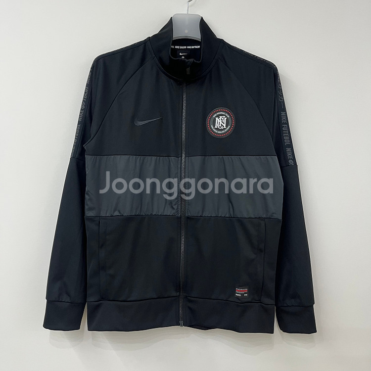 나이키 F.C 풋볼 블랙 트랙탑 져지--1