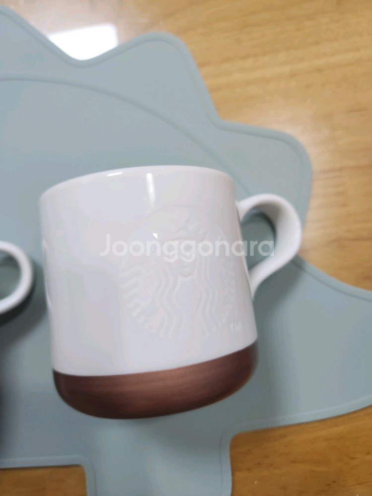 스타벅스 머그컵 마블화이트 도자기컵 355ml 톨--1