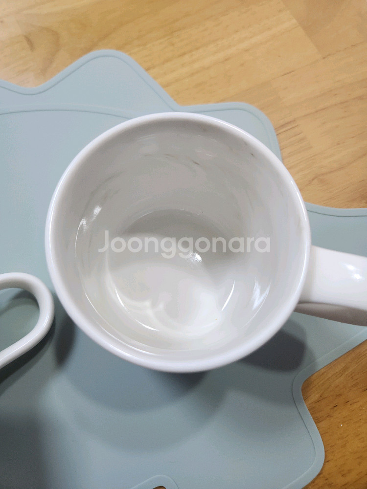 스타벅스 머그컵 마블화이트 도자기컵 355ml 톨--2