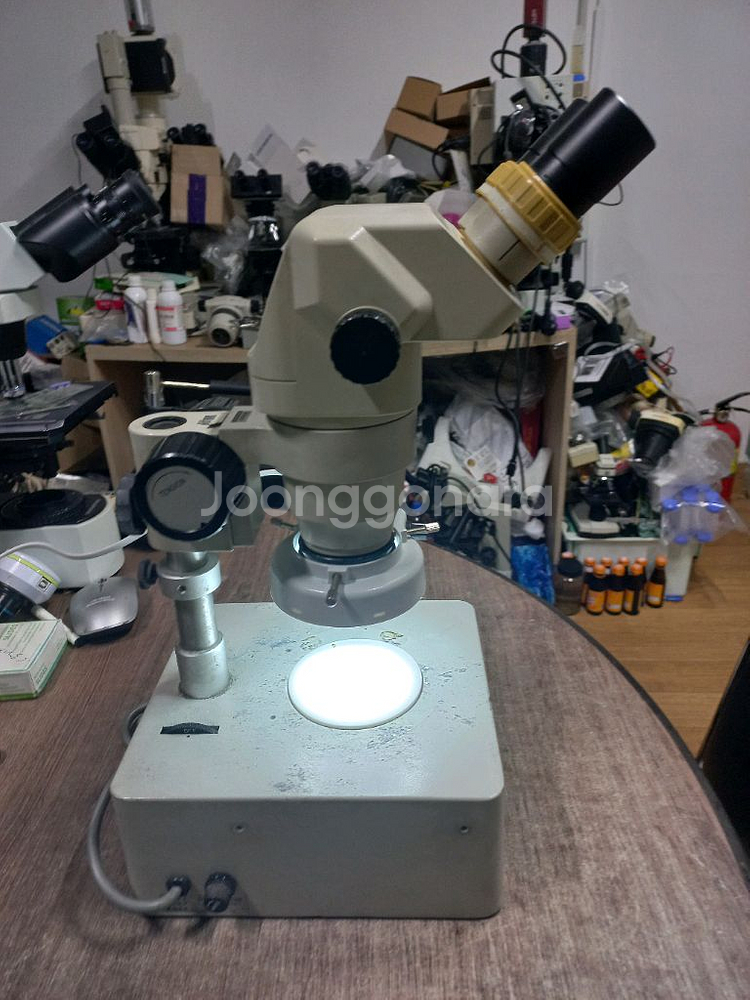 쌍안실체현미경 싸게판매합니다--1