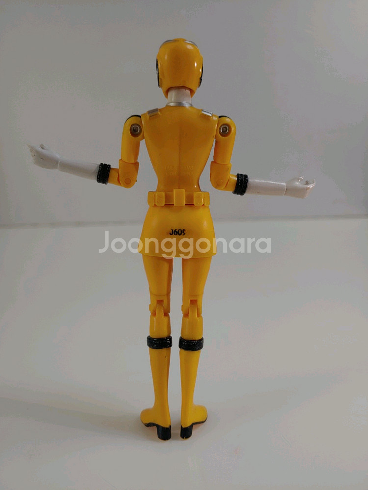 파워레인저 엔진포스 옐로우 피규어입--2