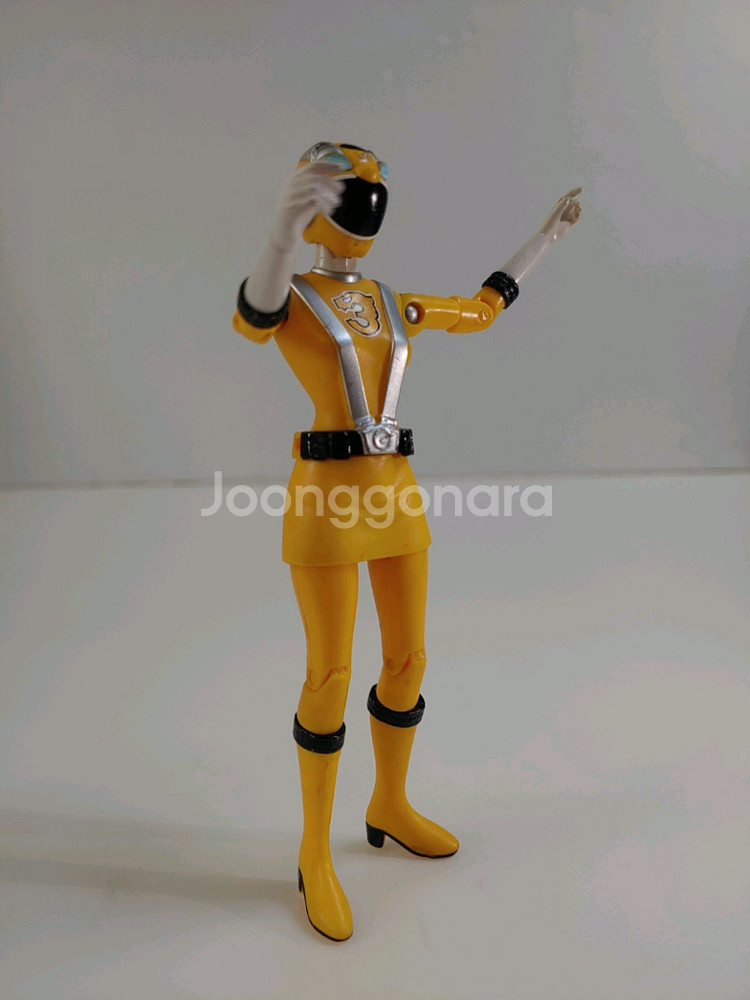 파워레인저 엔진포스 옐로우 피규어입--3