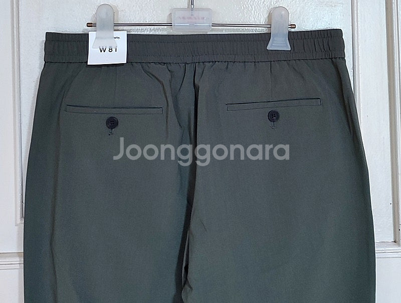 [새옷]여름밴딩팬츠32 카키 남성바지 여름바지 스판바지--3