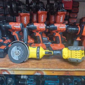 디월트충전그라인더DCG414 7인치그라인더 플렉스볼트