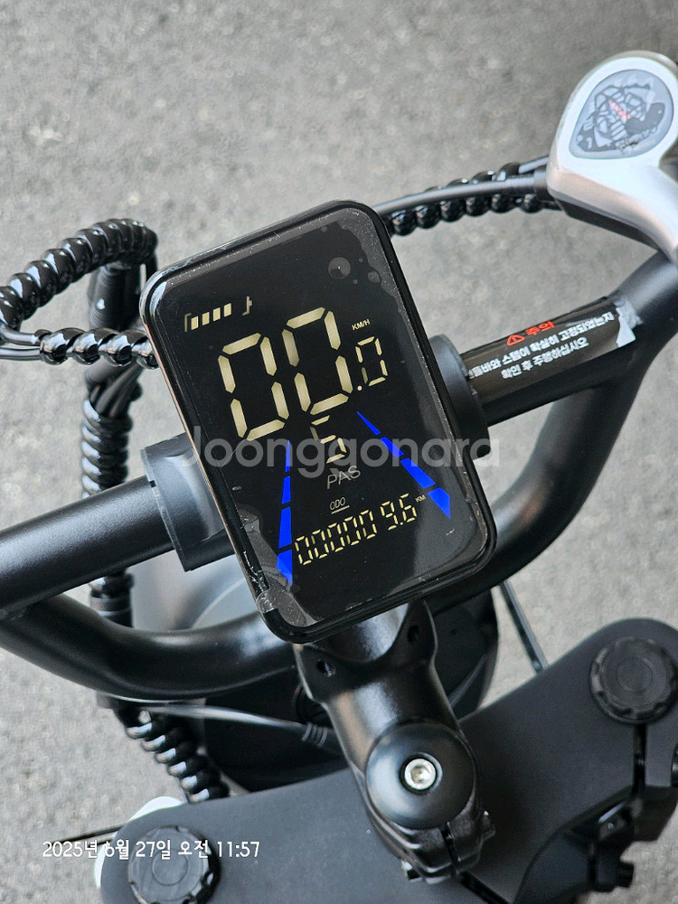 bs슬릭 미니c5 500w 10ah 전기자전거 자토바이--2