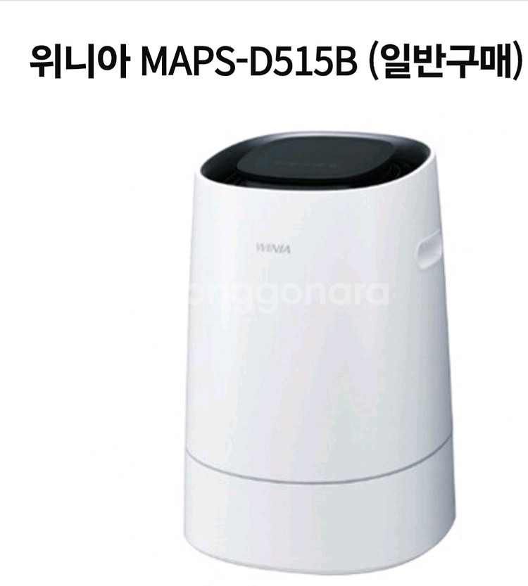위니아 공기청정기/에어워셔/자연기화식/12평형/거실용--0