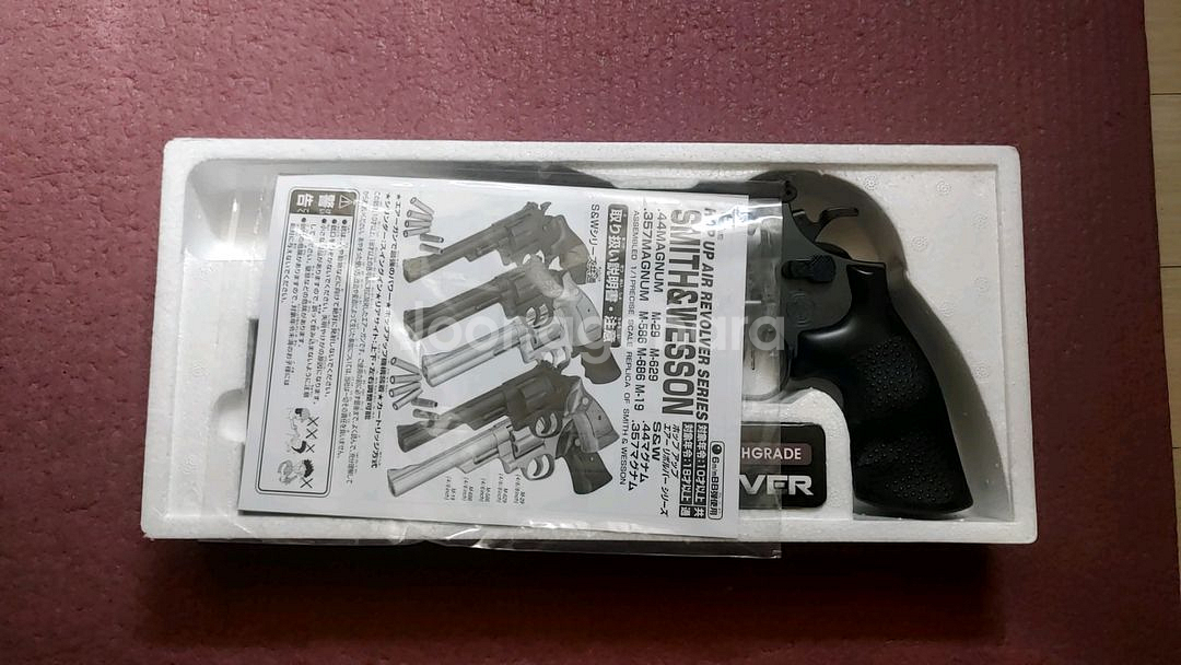 크라운 모델 일본 정품 S&W m19 리볼버--1