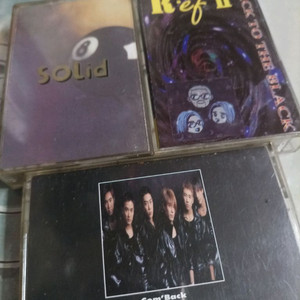 젝스키스, R.ef, Solid 카세트 테이프 3장