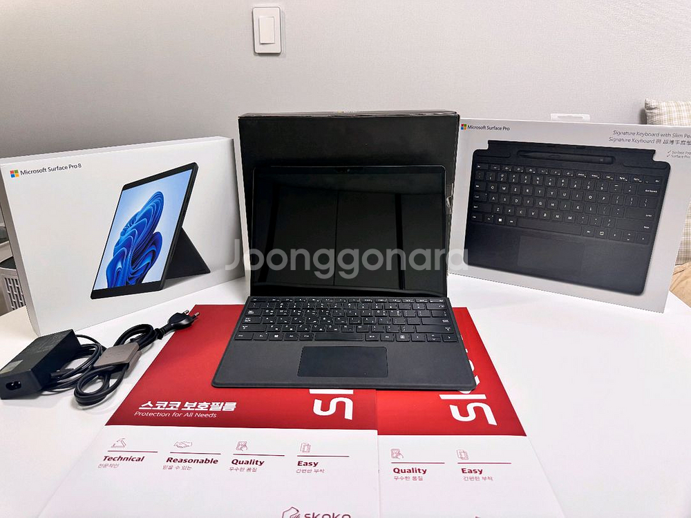 서피스프로8 i7, 16gb램, 512g ssd 민트급--0