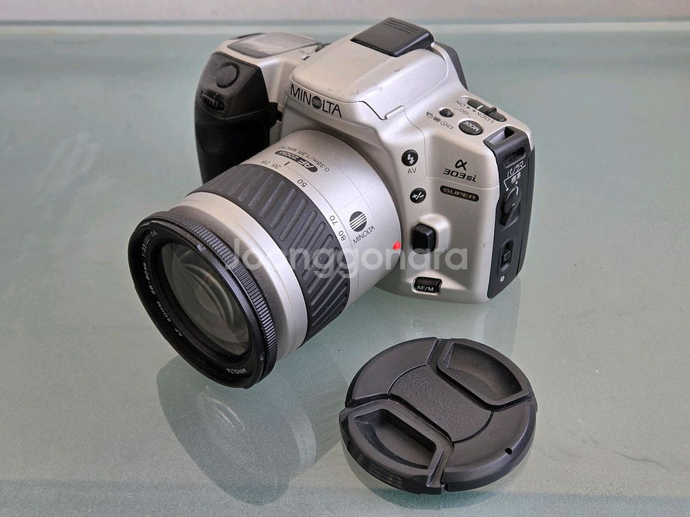 MINOLTA 미놀타 A303si Super 필름카메라--0