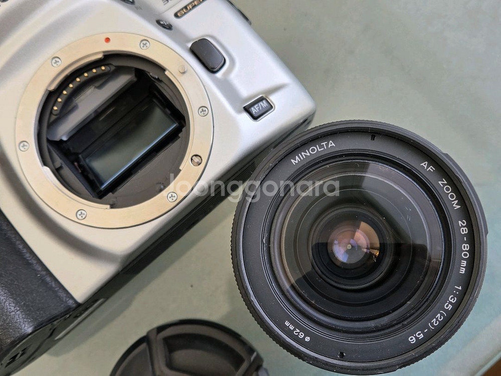 MINOLTA 미놀타 A303si Super 필름카메라--9