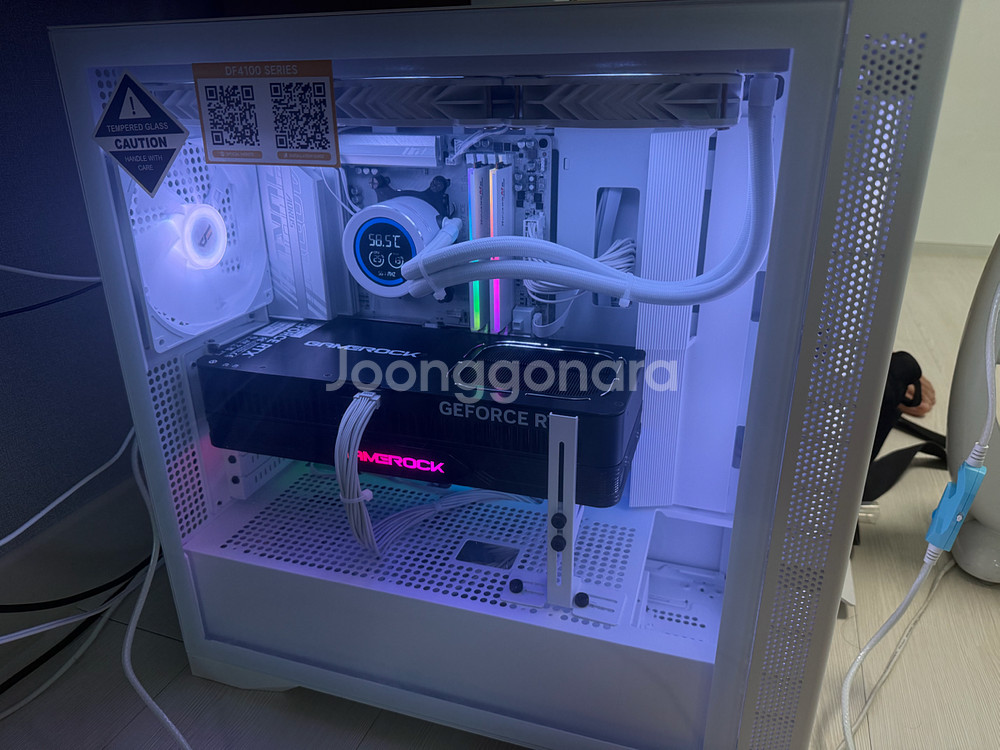 게이밍 조립pc 9950x rtx5080 풀본체 급처--0