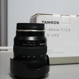 탐론 20-40mm 소니 E마운트 판매 (필터포함)