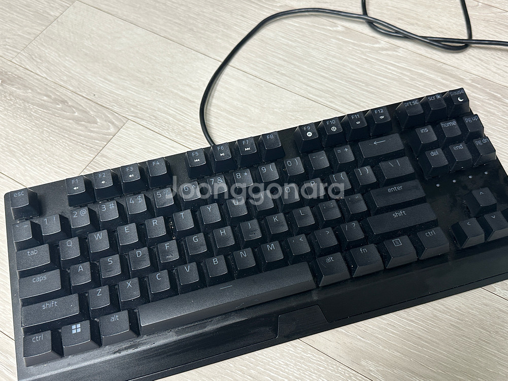 razer 레이저 블랙위도우 텐키리스 키보드--0