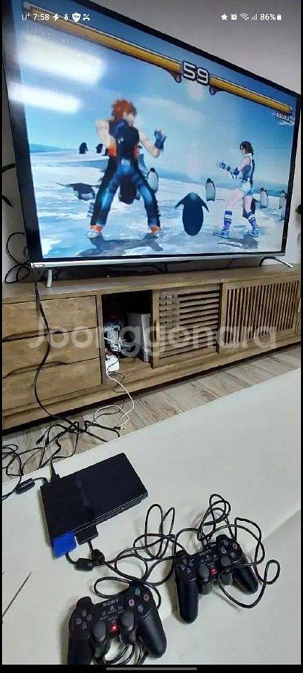 플스2 PS2 SCPH-70005 슬림 모델 패드제외--1