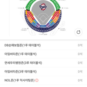 7/5 토 두산 vs KT 중앙네이비석 2연석 정가양도