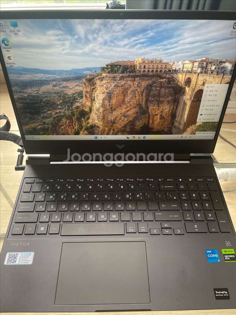 HP 빅터스 게이밍 노트북 i512세대 RTX4060--1