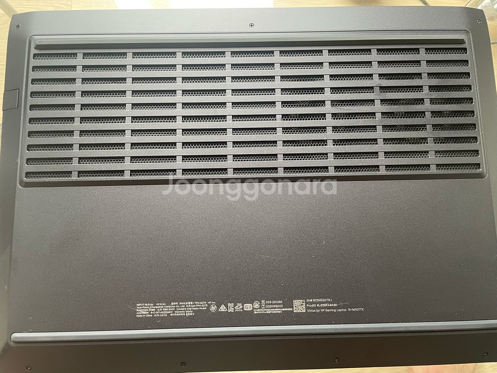 HP 빅터스 게이밍 노트북 i512세대 RTX4060--7