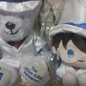 괴도키드 테디베어 + 중국 카페 앉은 누이