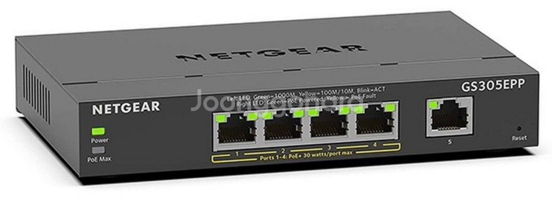 GS305EPP 기가 비트 스위칭허브 5포트 (PoE)--0