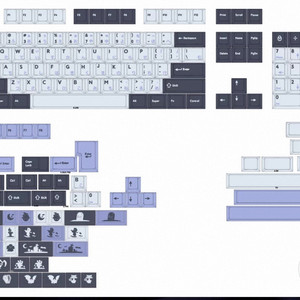일당오 gmk 미드나잇 키캡 키보드캡