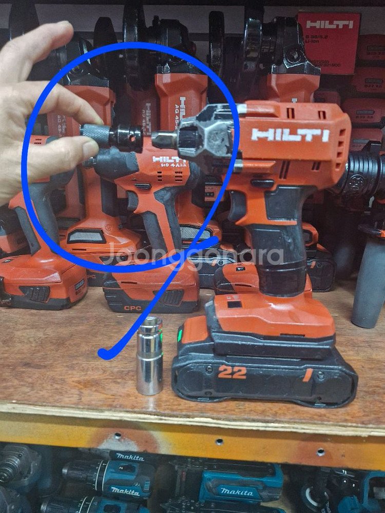 [HILTI]힐티충전임팩렌치SIW4AT22 뉴런 신형--6