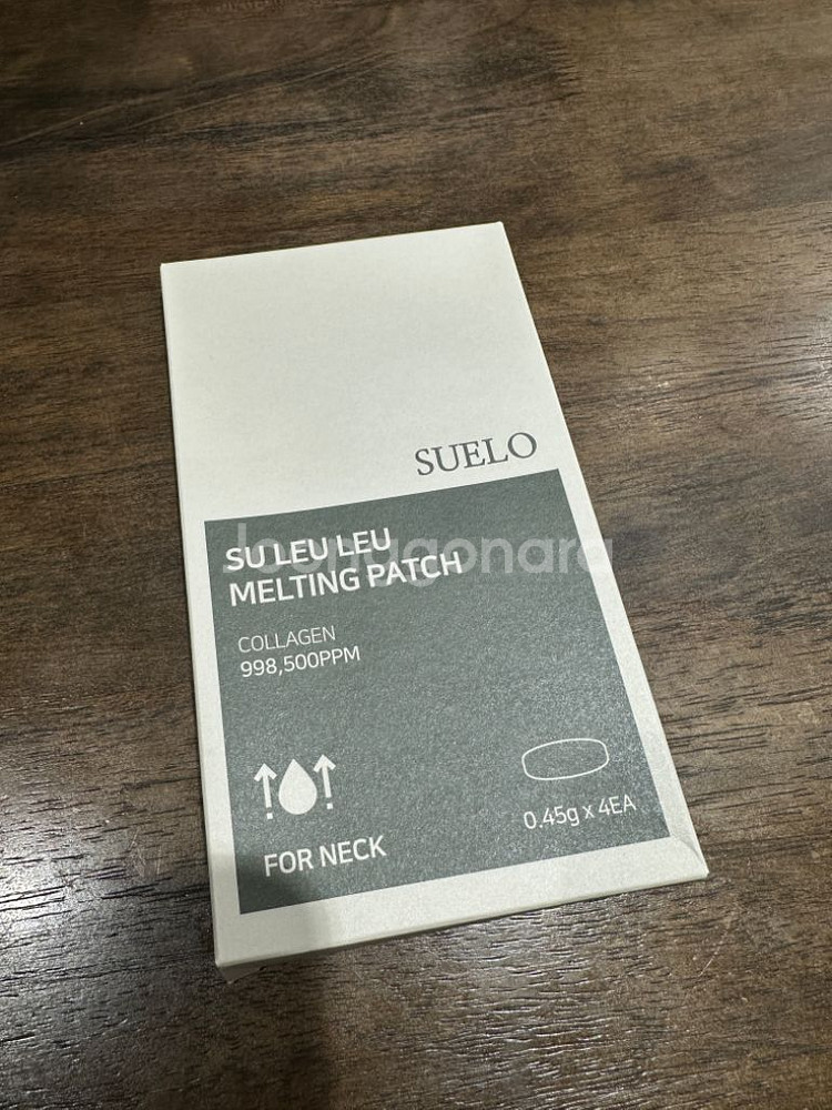 슈엘로 목주름 패치 콜라겐 멜팅 4장 1박스--0