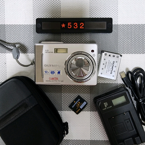 올림푸스 카메디아 FE-5500 디지털카메라 파우치포함