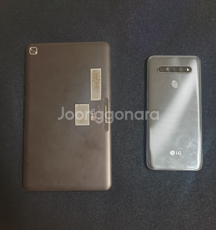 lg q61 스마트폰 lg g패드4 태블릿 팝니다--1