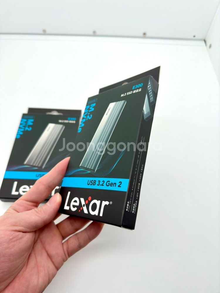 미개봉 Lexar 렉사 정품 M.2 외장 SSD케이스--2