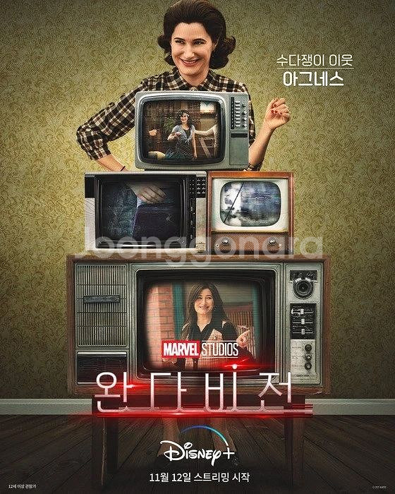 공식 완다비전 wanda vision b2 포스터 지관--4